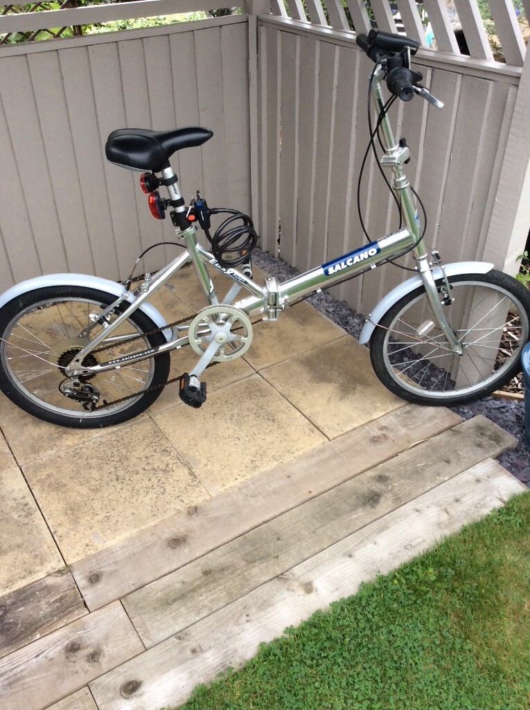 salcano folding bike